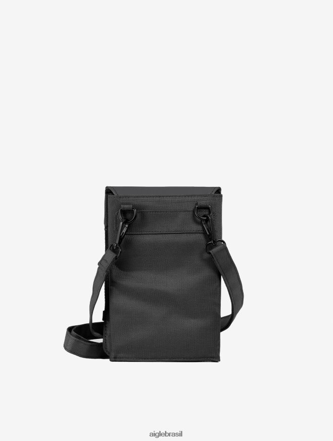 Aigle acessórios bolsa clutch transversal urbana repelente à água preto homens RX2B88369