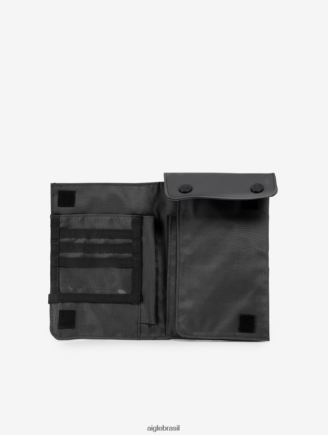 Aigle acessórios bolsa clutch transversal urbana repelente à água preto homens RX2B88369