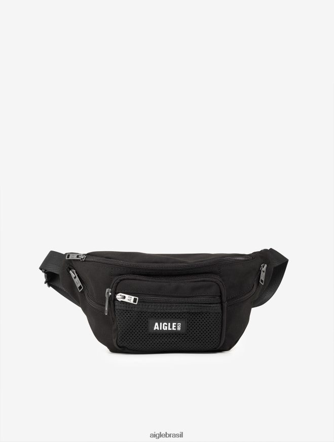 Aigle acessórios bolsa de vagabundo preto homens RX2B88412