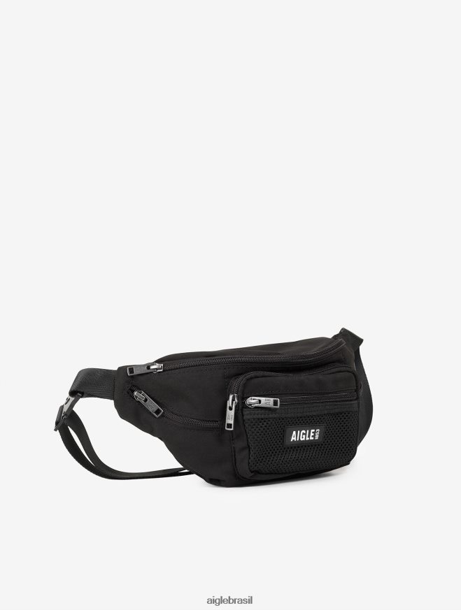 Aigle acessórios bolsa de vagabundo preto homens RX2B88412