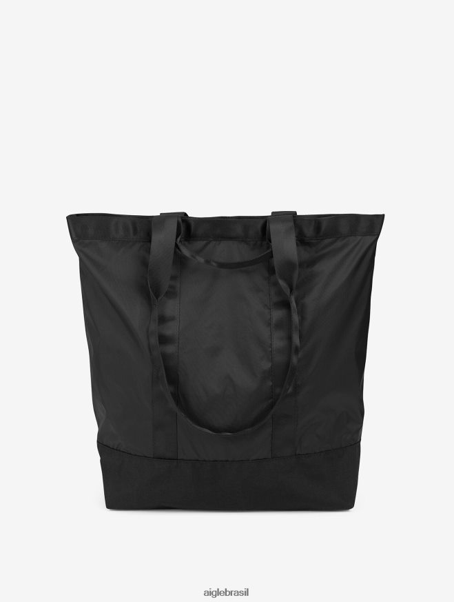Aigle acessórios bolsa de viagem compactável preto homens RX2B88381