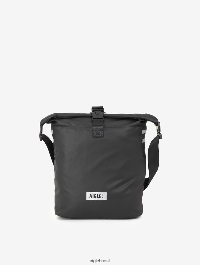Aigle acessórios mochila urbana hidrorrepelente com listras refletivas-22l preto homens RX2B88388