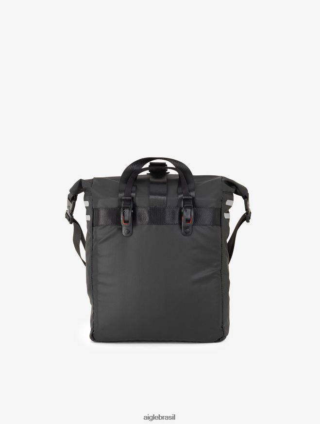 Aigle acessórios mochila urbana hidrorrepelente com listras refletivas-22l preto homens RX2B88388