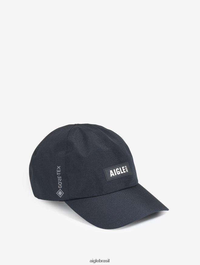 Aigle acessórios boné icônico gore-tex ajustável preto homens RX2B88384