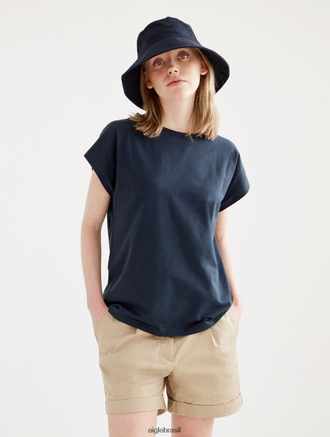 Aigle acessórios chapéu bucket com borda assimétrica Império homens RX2B88373