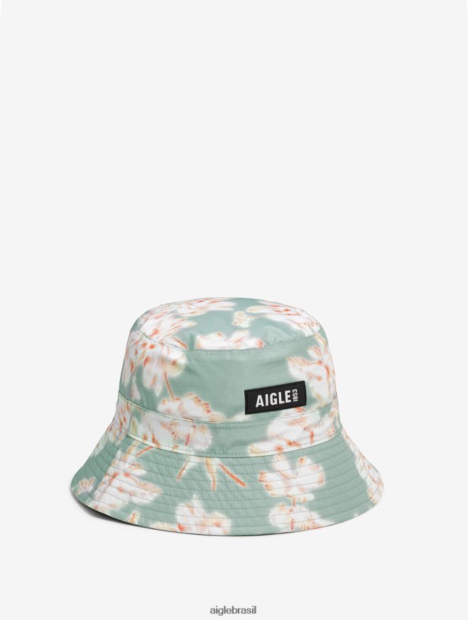 Aigle acessórios chapéu bucket estampado reseda pr homens RX2B88358