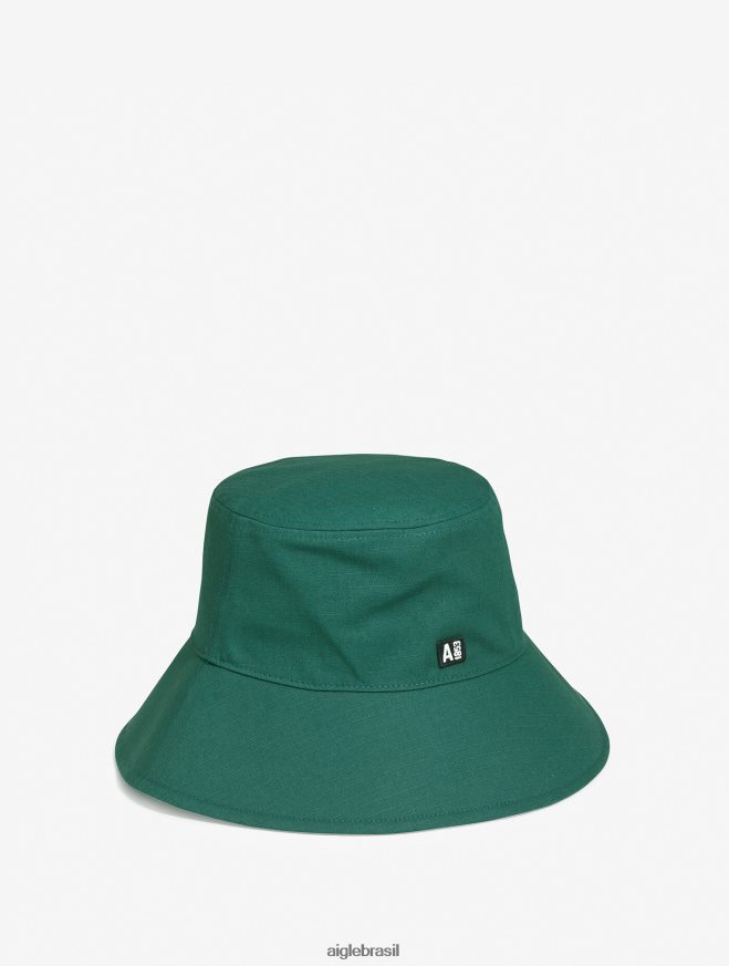Aigle acessórios chapéu bucket uvc com cordão botânico homens RX2B88396