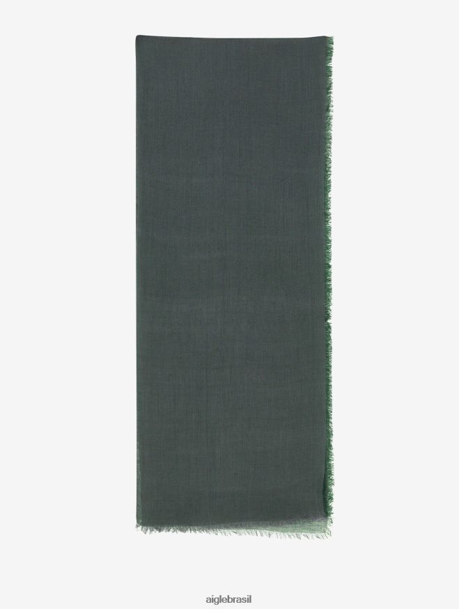 Aigle acessórios lenço de linho liso com franja discutir homens RX2B88416