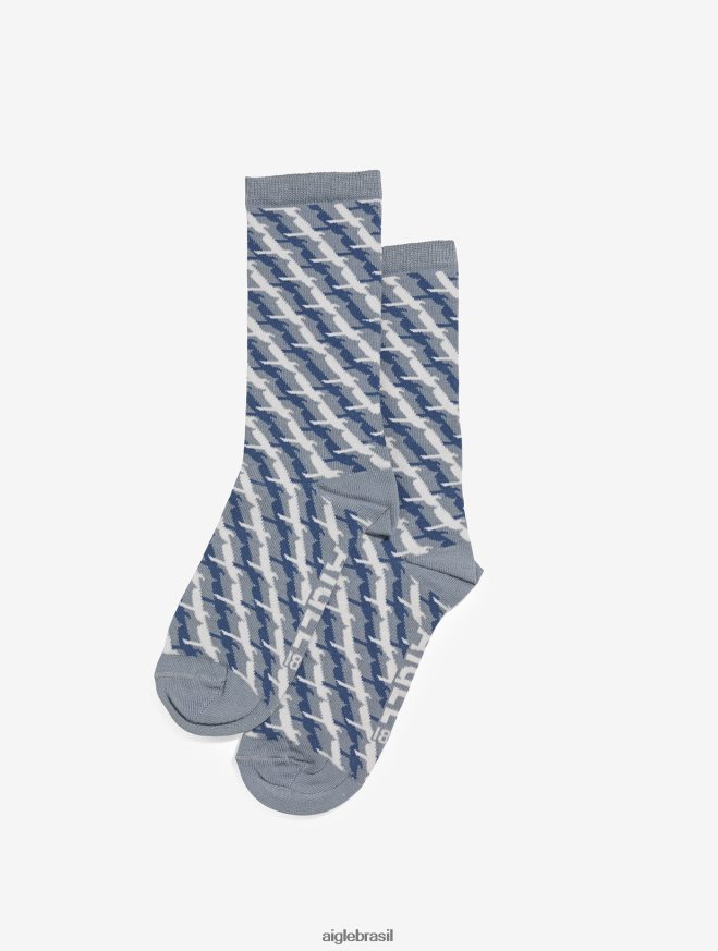 Aigle acessórios meias jacquard icônicas - ciel jq homens RX2B88425