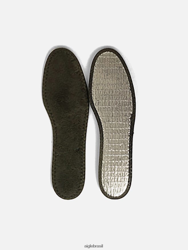 Aigle acessórios palmilhas isolantes fabricadas na França preto homens RX2B88422