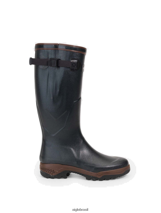 Aigle botas botas anti-fadiga ajustáveis ​​fabricadas na França bronze homens RX2B88239