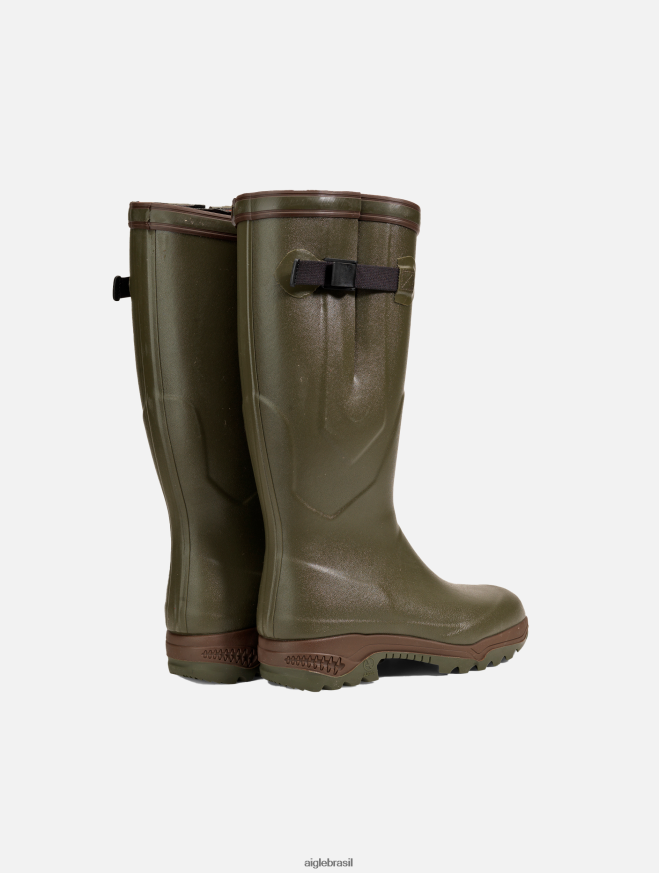Aigle botas botas anti-fadiga para o frio fabricadas na França caqui homens RX2B88243