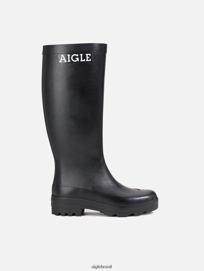 Aigle botas o novo ícone feito à mão na França preto homens RX2B88226