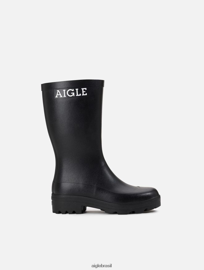 Aigle botas o novo ícone feito à mão na França preto homens RX2B88227
