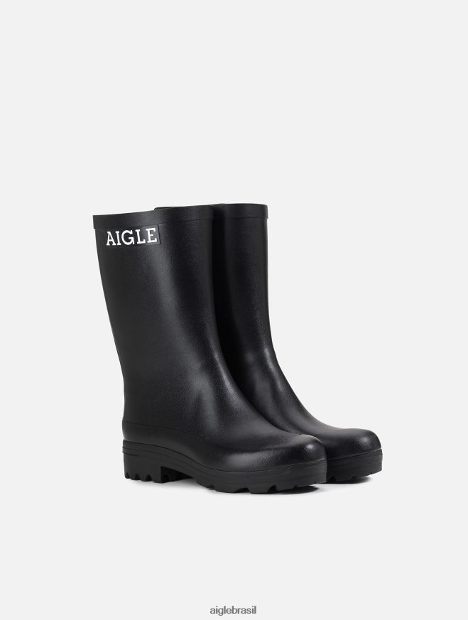 Aigle botas o novo ícone feito à mão na França preto homens RX2B88227