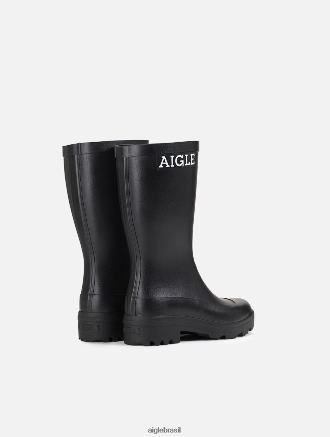 Aigle botas o novo ícone feito à mão na França preto homens RX2B88227