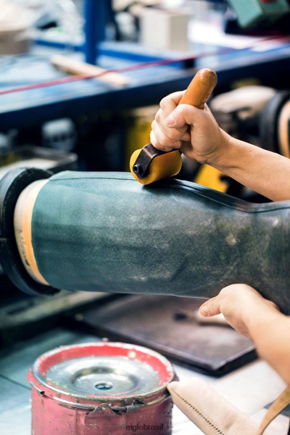 Aigle botas um completador caqui homens RX2B88236