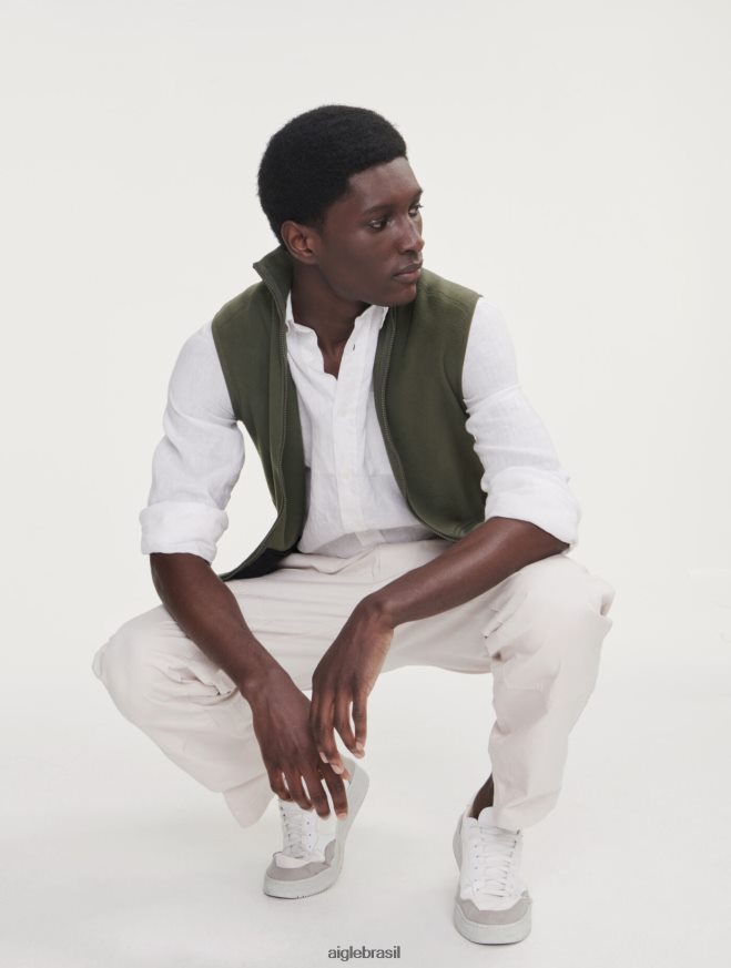 Aigle roupas calça de sarja quebrada de carpinteiro zibelina homens RX2B88114