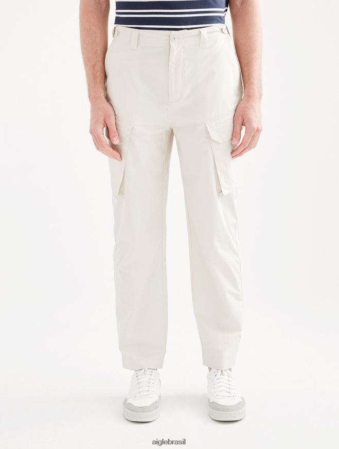 Aigle roupas calças cargo de popeline zibelina homens RX2B8812