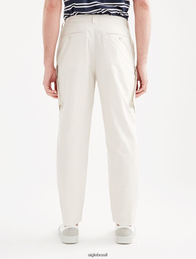 Aigle roupas calças cargo de popeline zibelina homens RX2B8812