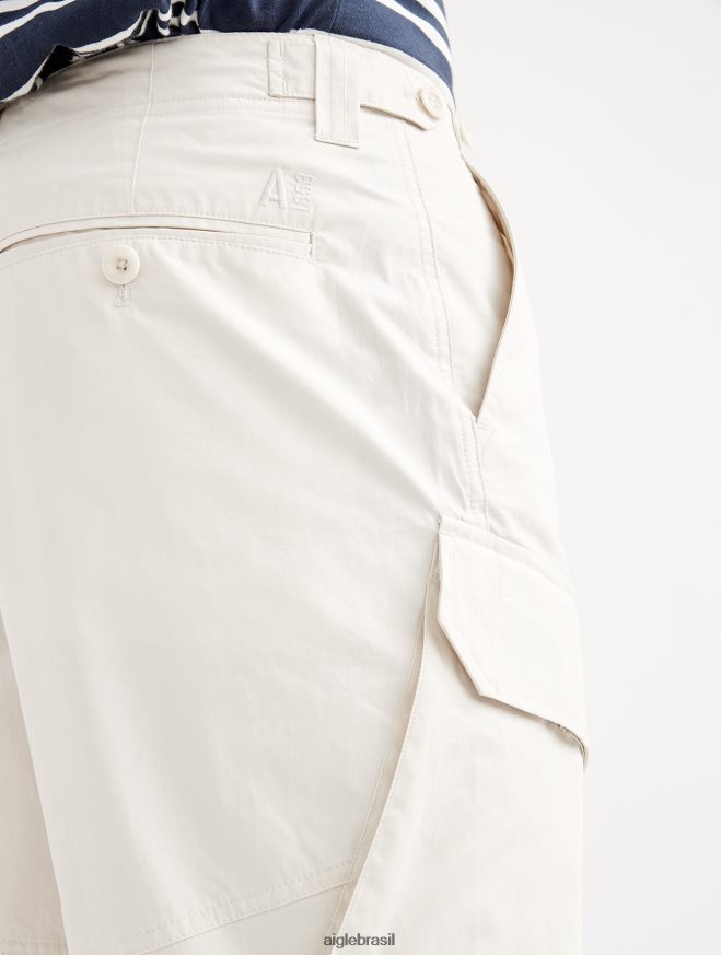 Aigle roupas calças cargo de popeline zibelina homens RX2B8812