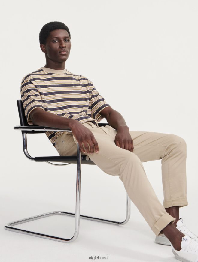 Aigle roupas calças chino vime homens RX2B8817