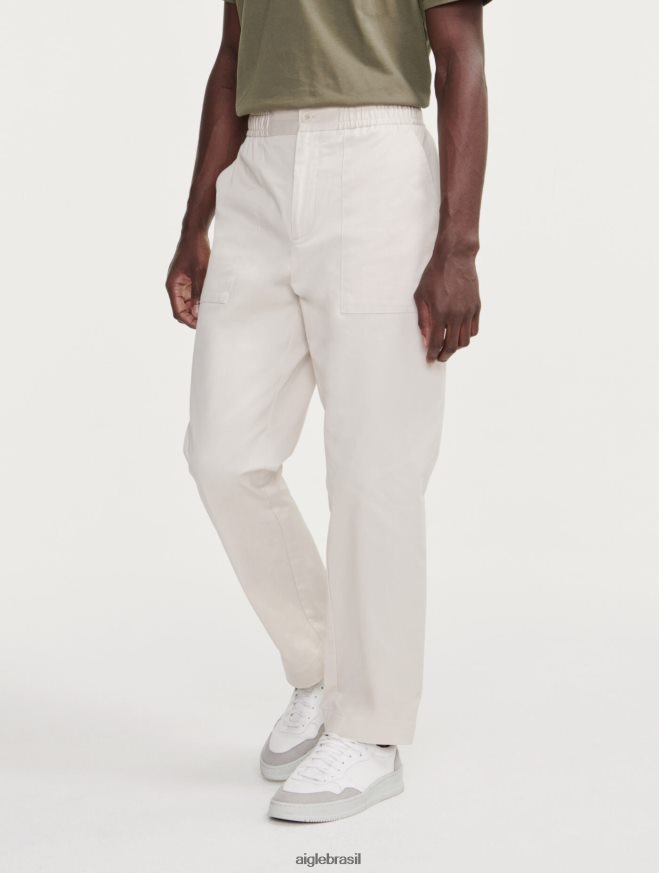 Aigle roupas calças de secagem rápida com cintura elástica zibelina homens RX2B8896