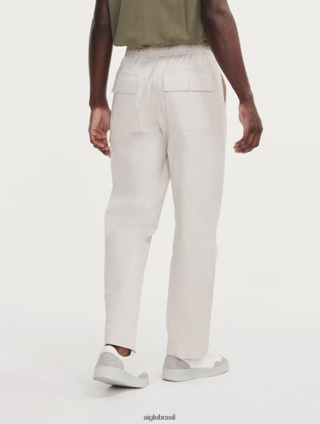 Aigle roupas calças de secagem rápida com cintura elástica zibelina homens RX2B8896