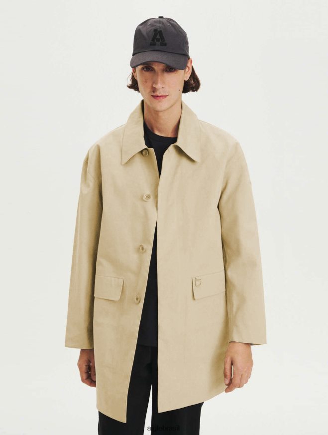 Aigle roupas capa de chuva autêntica sarja homens RX2B88183