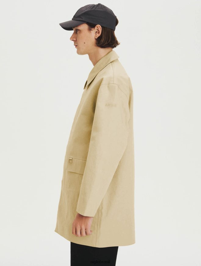 Aigle roupas capa de chuva autêntica sarja homens RX2B88183