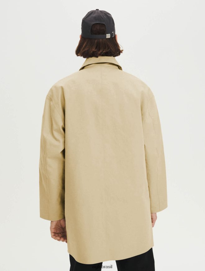 Aigle roupas capa de chuva autêntica sarja homens RX2B88183