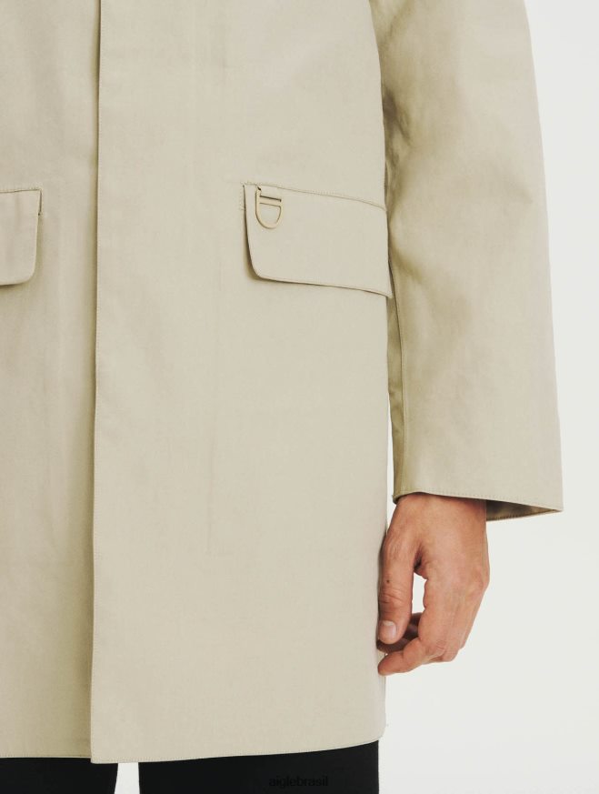 Aigle roupas capa de chuva autêntica sarja homens RX2B88183