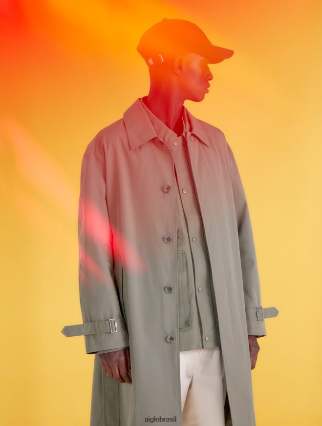 Aigle roupas casaco longo mtd taillis homens RX2B88217