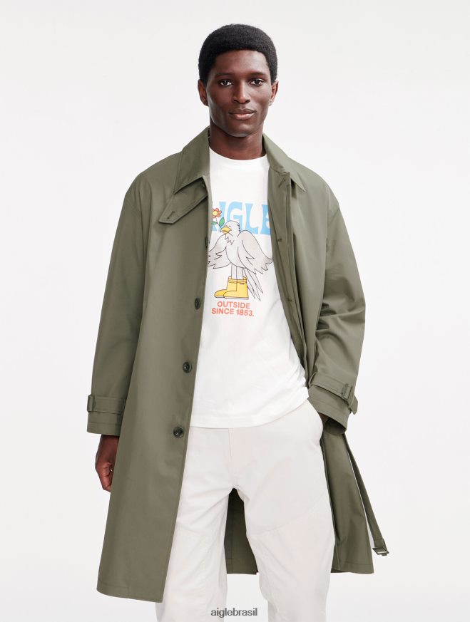 Aigle roupas casaco longo mtd taillis homens RX2B88217