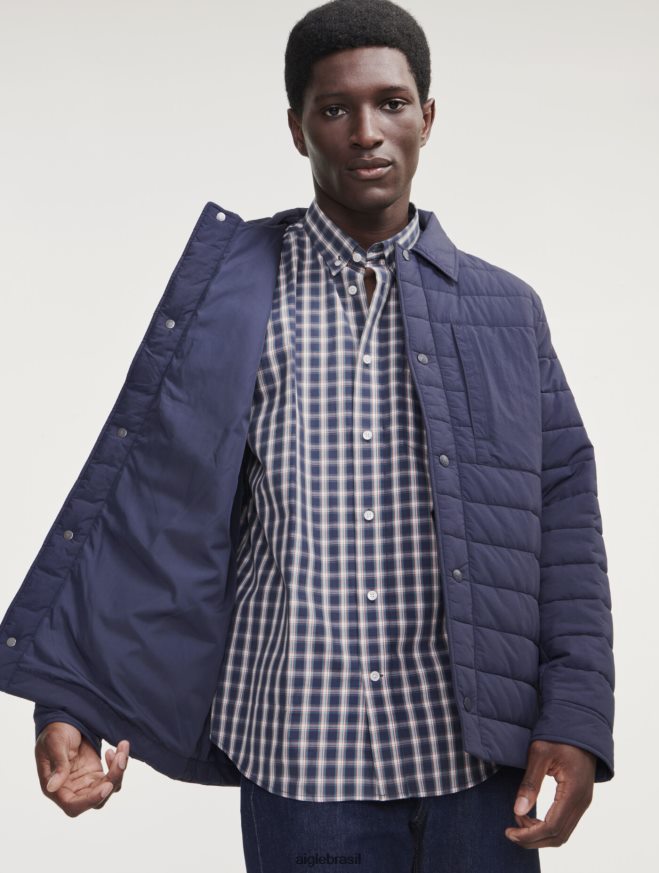 Aigle roupas jaqueta acolchoada repelente de água dupont sorona de comprimento médio Império homens RX2B88212