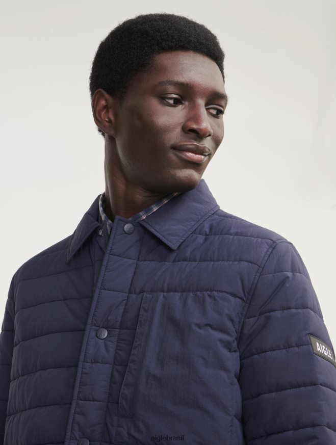 Aigle roupas jaqueta acolchoada repelente de água dupont sorona de comprimento médio Império homens RX2B88212