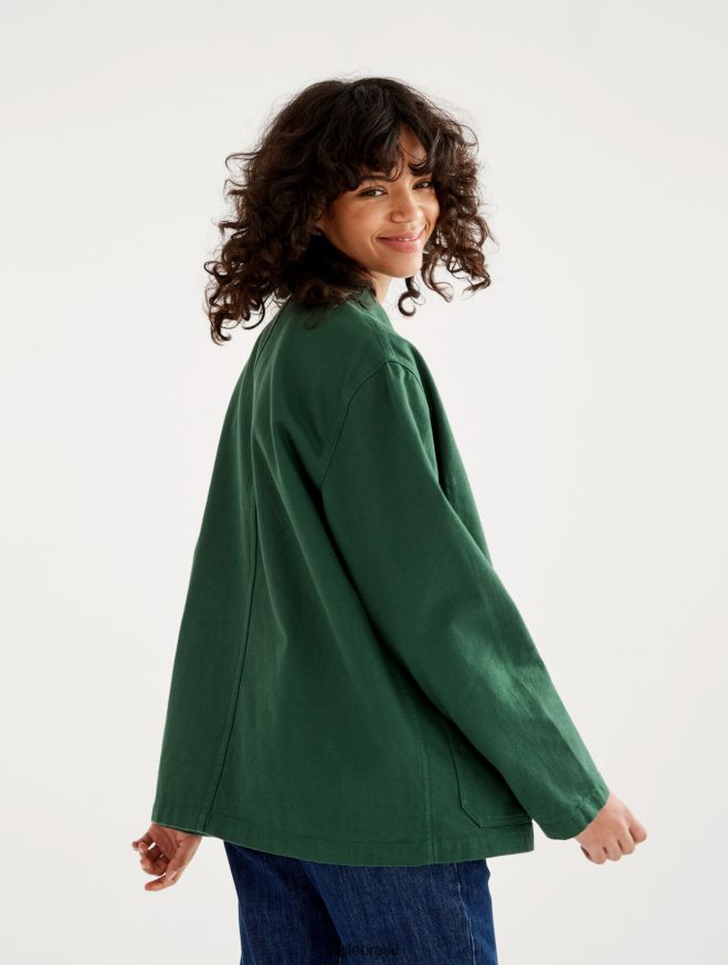 Aigle roupas jaqueta de trabalho de comprimento médio botânico homens RX2B88191