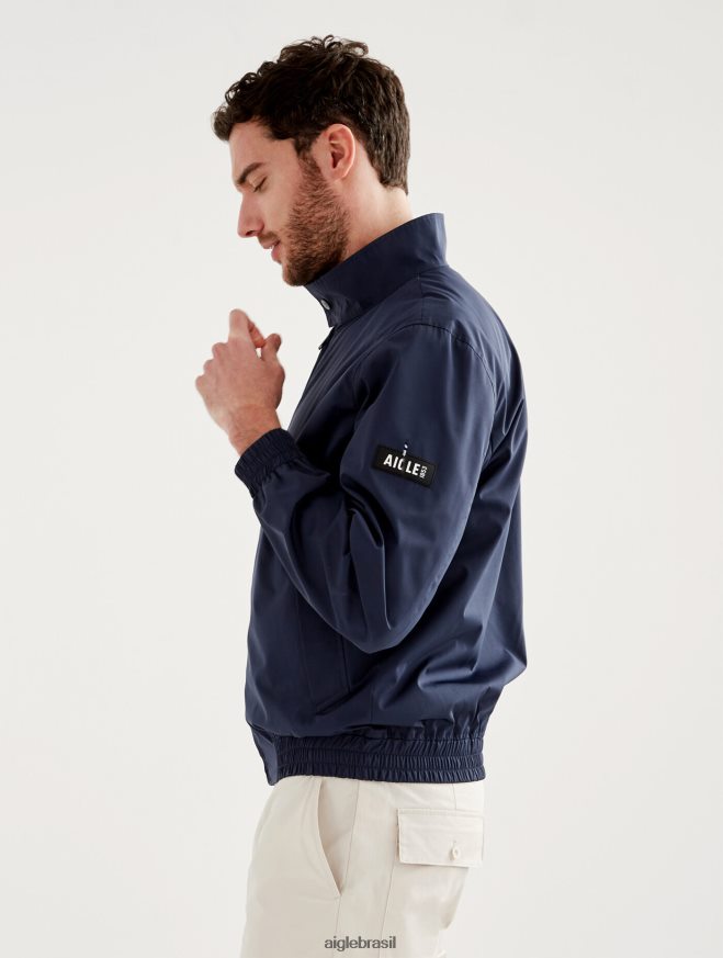 Aigle roupas jaqueta impermeável curta Império homens RX2B88177