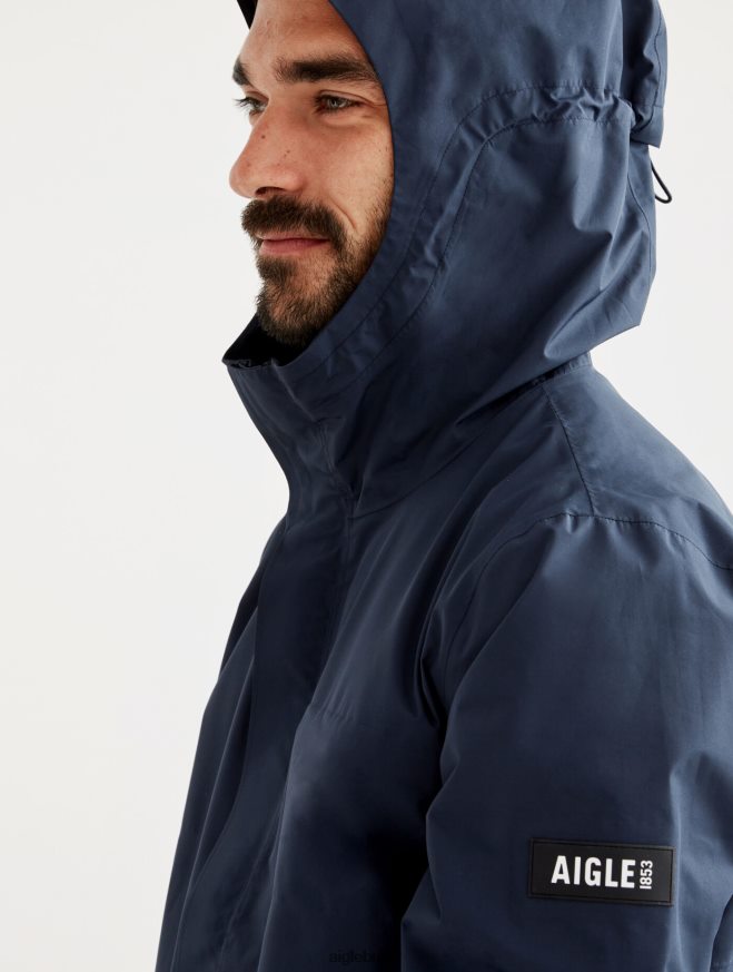 Aigle roupas jaqueta mtd com capuz curto Império homens RX2B88159