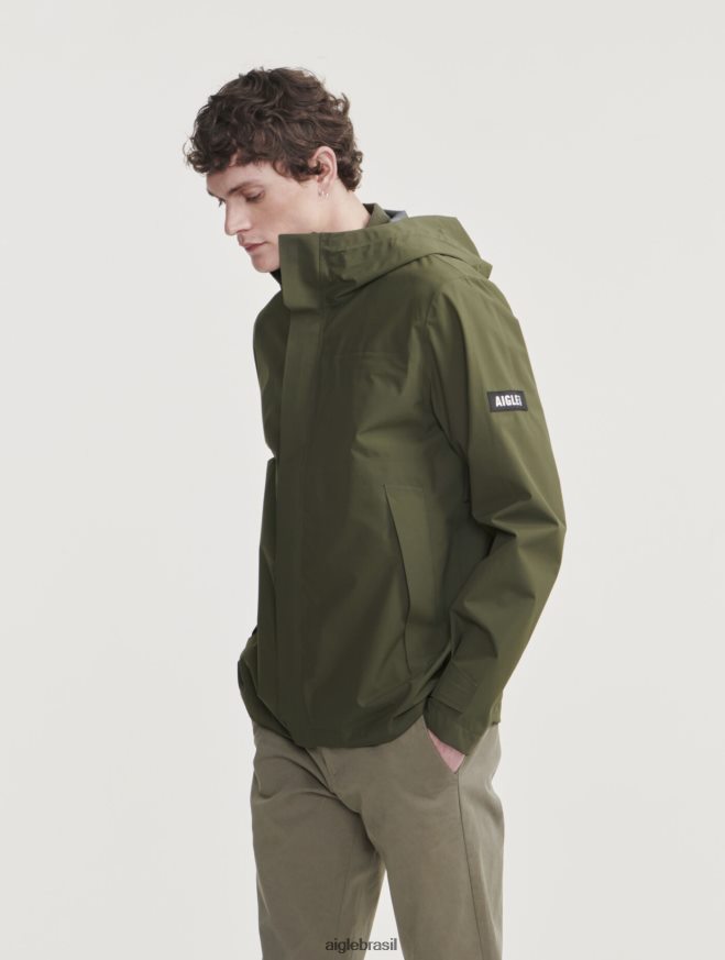Aigle roupas jaqueta mtd com capuz curto advogado homens RX2B88161
