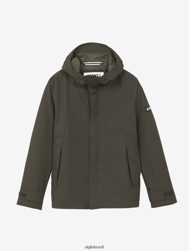 Aigle roupas jaqueta mtd com capuz curto advogado homens RX2B88161