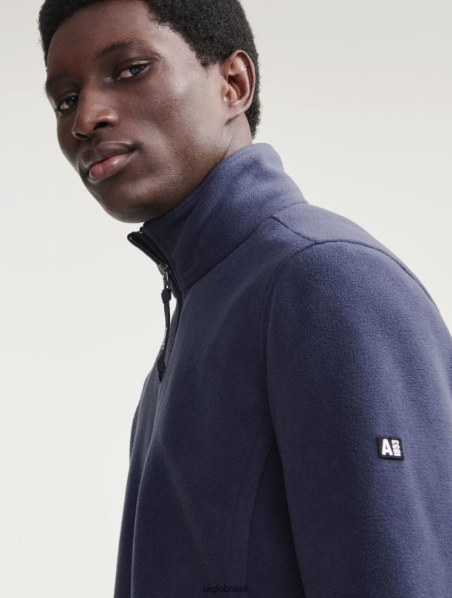 Aigle roupas lã de microfibra com zíper Império homens RX2B8831