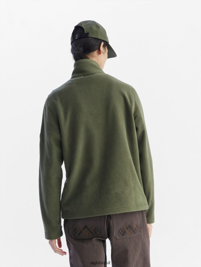 Aigle roupas lã de microfibra com zíper advogado homens RX2B8814