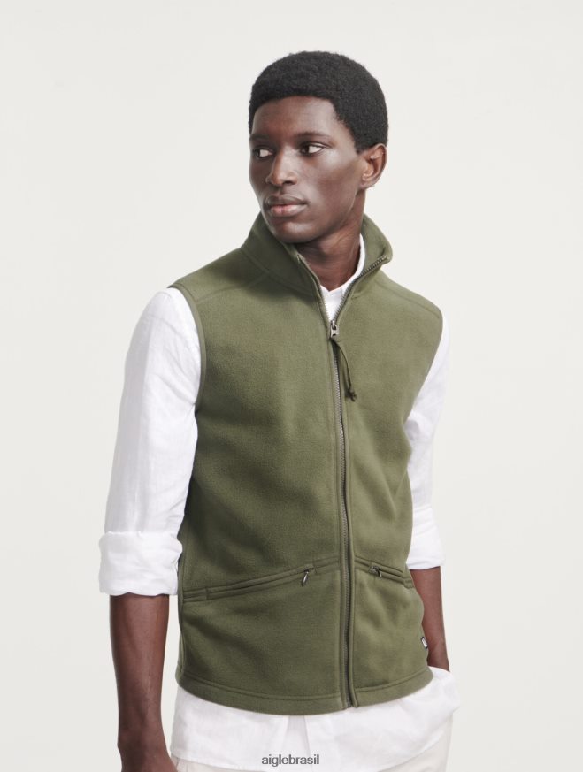 Aigle roupas lã sem mangas de microfibra advogado homens RX2B889