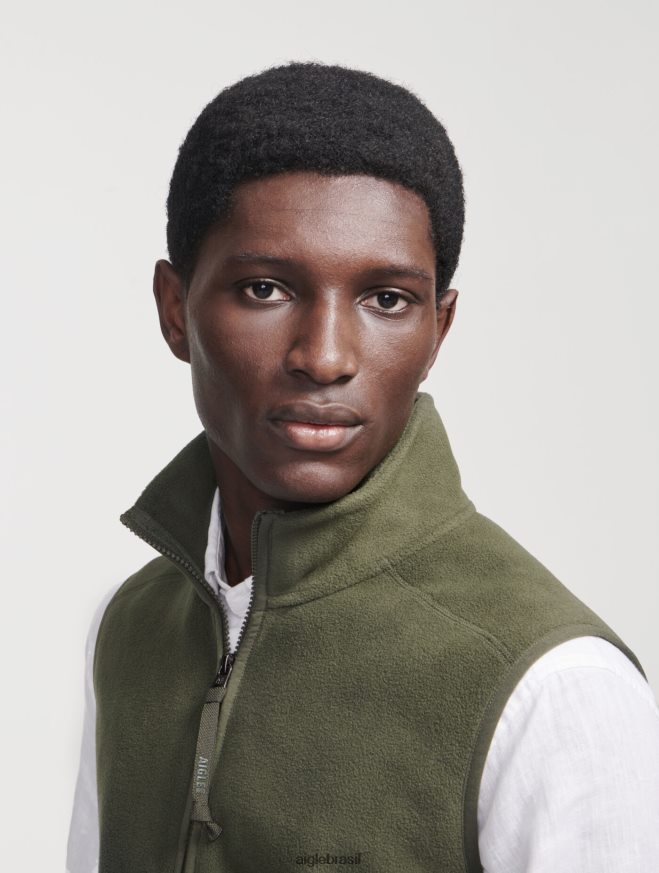 Aigle roupas lã sem mangas de microfibra advogado homens RX2B889