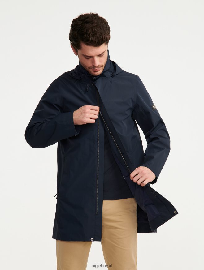 Aigle roupas parka gore-tex com capuz longo Império homens RX2B88210