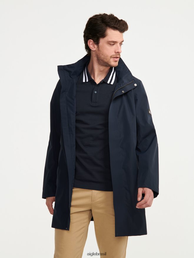 Aigle roupas parka gore-tex com capuz longo Império homens RX2B88210