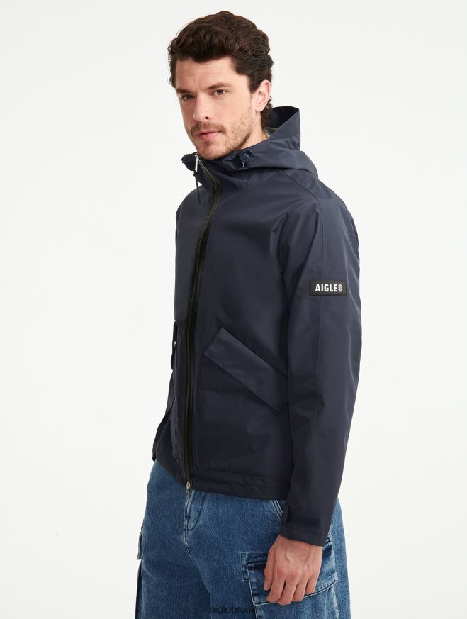 Aigle roupas parka goretex longa império eu homens RX2B88190