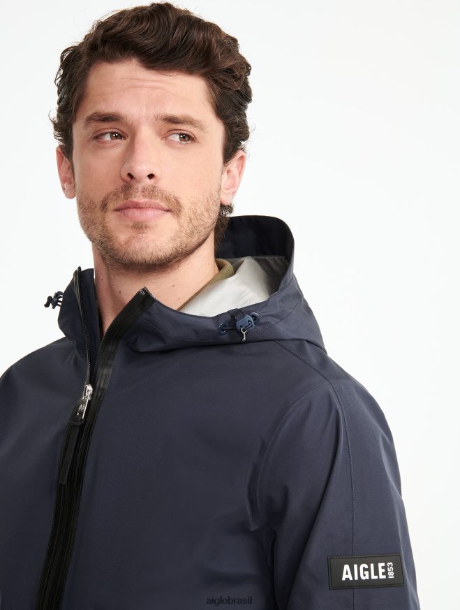 Aigle roupas parka goretex longa império eu homens RX2B88190