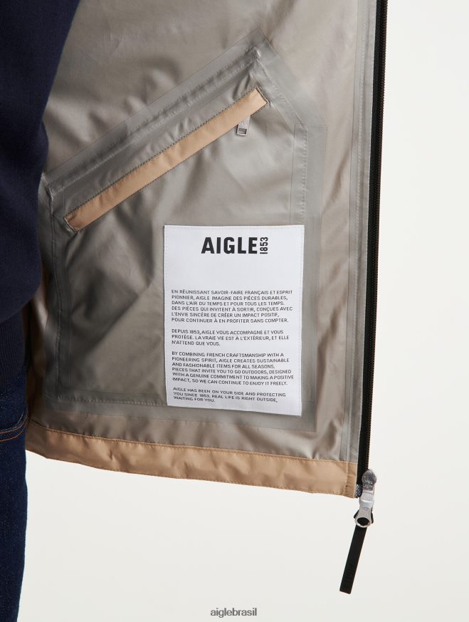 Aigle roupas parka goretex longa vime eu homens RX2B88219